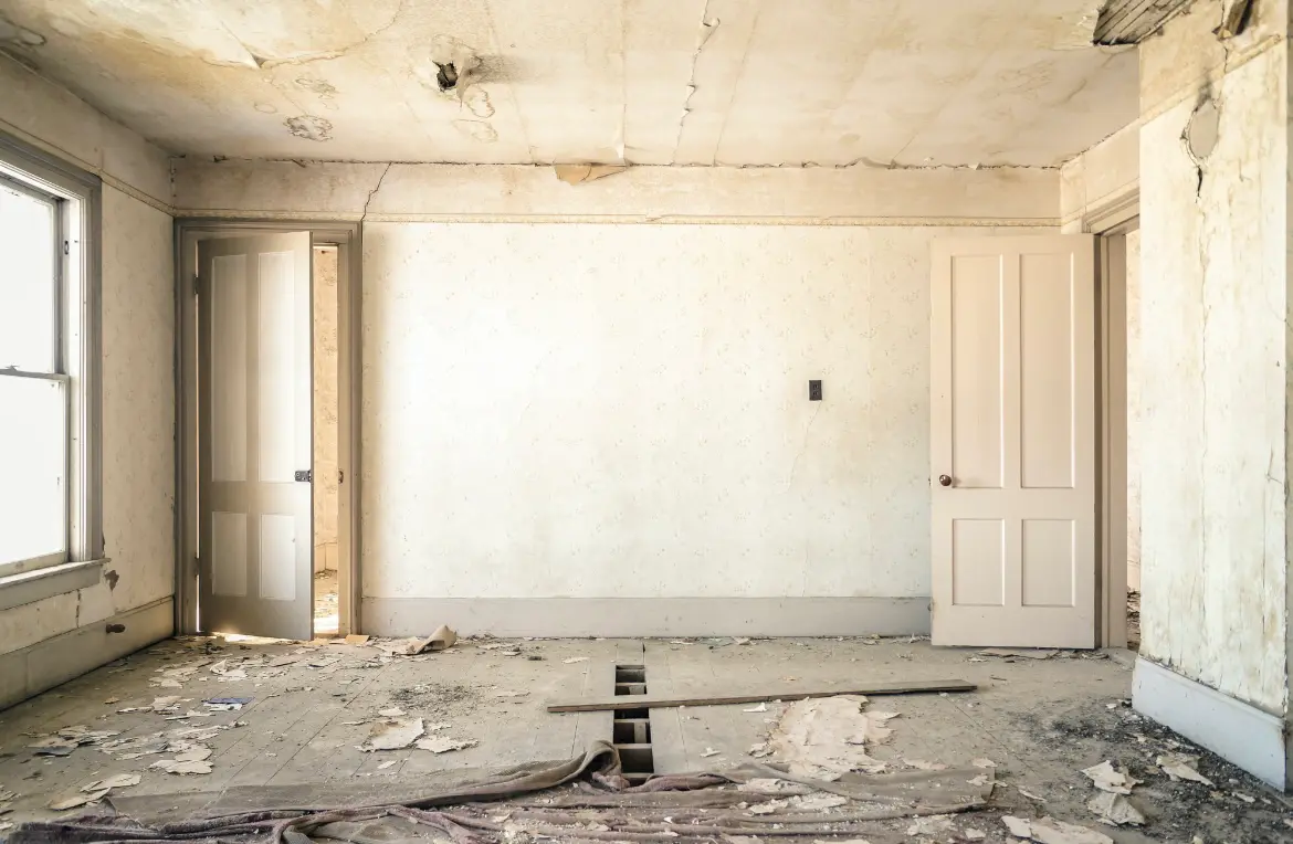 Waste disposal crew managing a cleanout project in Weare